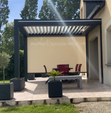 pergola bioclimatique Soulaine sur Aubance