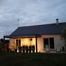 pergola bioclimatique chalonnes sur Loire