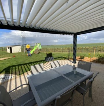 pergola bioclimatique saumur