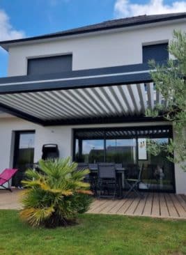 Pergola bioclimatique Les-Garennes-sur-Loire