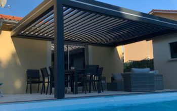 réalisation pergola bioclimatique angers