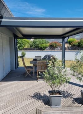 pergola sur-mesure trélazé