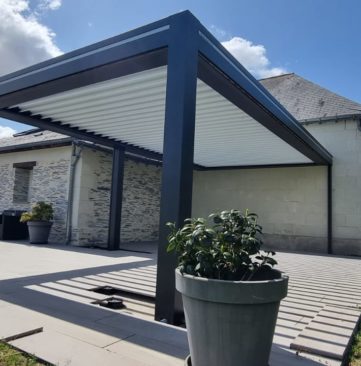 Pergola Beaufort en Anjou 7X4