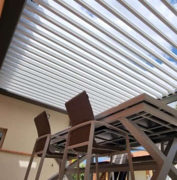 Pergola bioclimatique Saint Quentin en Mauges