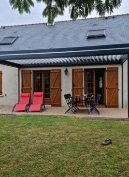 pergola bioclimatique sainte melaine sur aubance