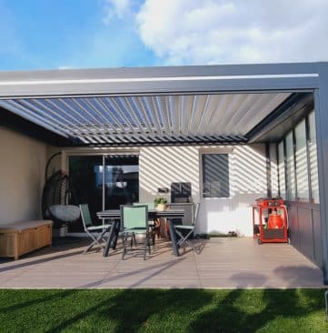 pergola bioclimatique ste gemmes