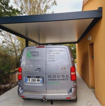 Carport près d'Angers à Valanjou