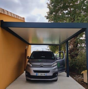 Carport près d'Angers à Valanjou