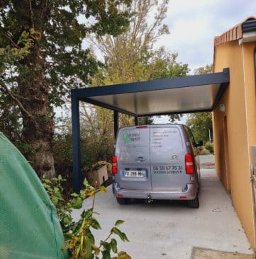 Carport près d'Angers à Valanjou