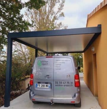 Carport près d'Angers à Valanjou