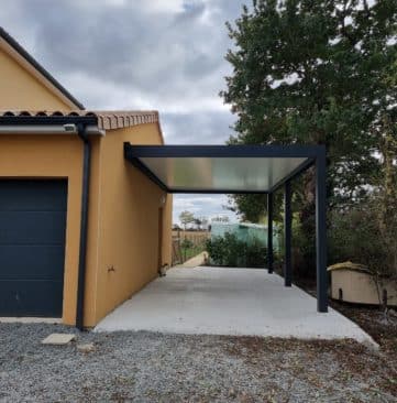 Carport près d'Angers à Valanjou