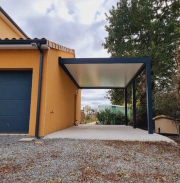 Carport près d'Angers à Valanjou