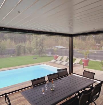 pergola bioclimatique angers andard maine-et-loire 49