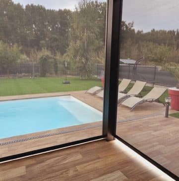 pergola bioclimatique angers andard outdoo project