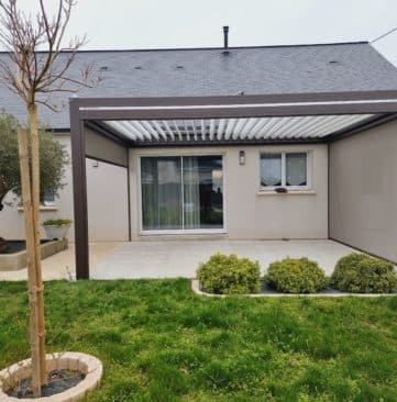 Pergola bioclimatique Blain sur Authion