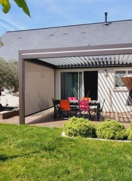 Pergola bioclimatique Blain sur Authion