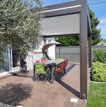 Pergola bioclimatique Blain sur Authion