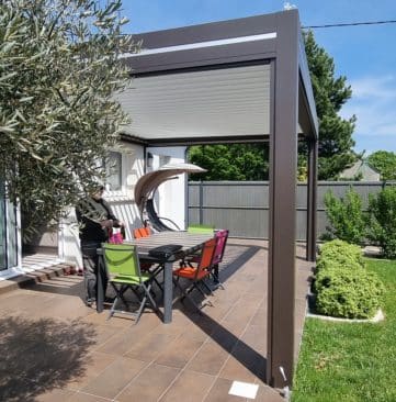 Pergola bioclimatique Blain sur Authion