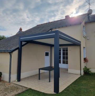 Pergola bioclimatique Champs sur Layon