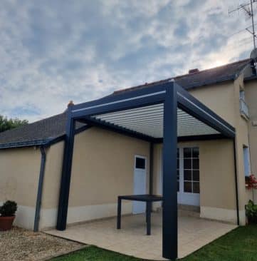 Pergola bioclimatique Champs sur Layon