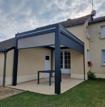 Pergola bioclimatique Champs sur Layon