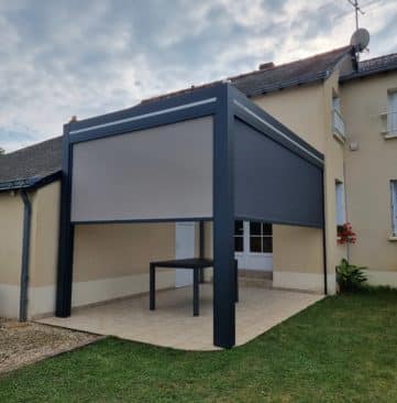 Pergola bioclimatique Champs sur Layon