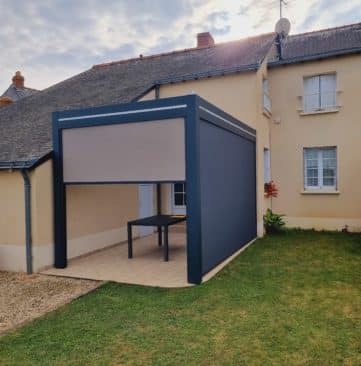 Pergola bioclimatique Champs sur Layon