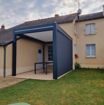 Pergola bioclimatique Champs sur Layon