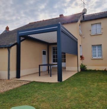 Pergola bioclimatique Champs sur Layon