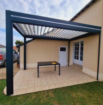 Pergola bioclimatique Champs sur Layon
