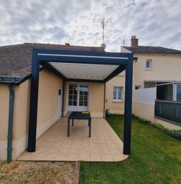 Pergola bioclimatique Champs sur Layon