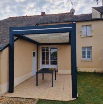 Pergola bioclimatique Champs sur Layon