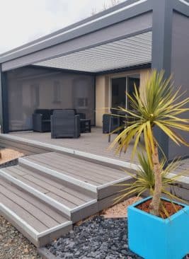 Pergola bioclimatique Gennes