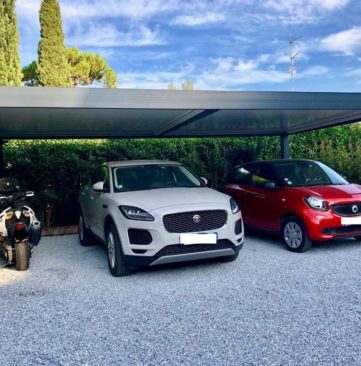 carport pour deux voitures