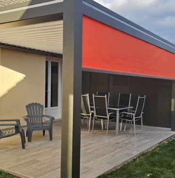 pergola bioclimatique chateau gontier