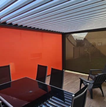 pergola bioclimatique chateau gontier