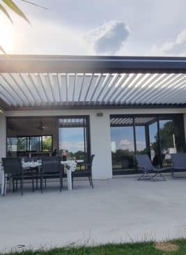 pergola bioclimatique cossé d'anjou