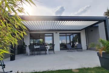 pergola bioclimatique cossé d'anjou