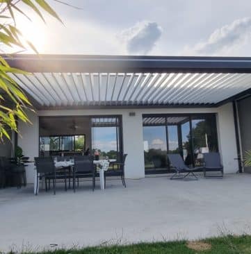 pergola bioclimatique cossé d'anjou