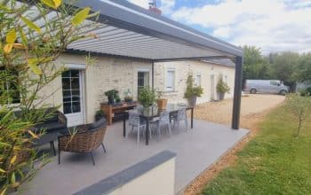 pergola bioclimatique vauchrétien