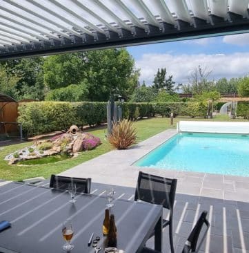 pergola bioclimatique ecouflant