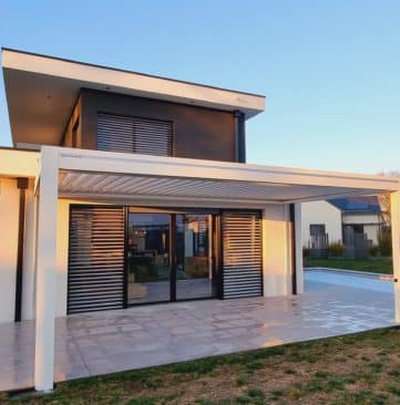pergola bioclimatique st sylvain d'anjou 49480