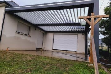 pergola bioclimatique 34 m² outdoor project les garennes sur loire