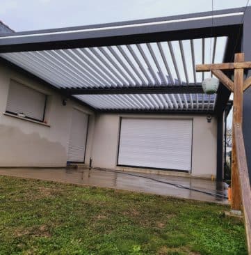 pergola bioclimatique 34 m² outdoor project les garennes sur loire