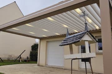 pergola bioclimatique outdoor project la meignanne