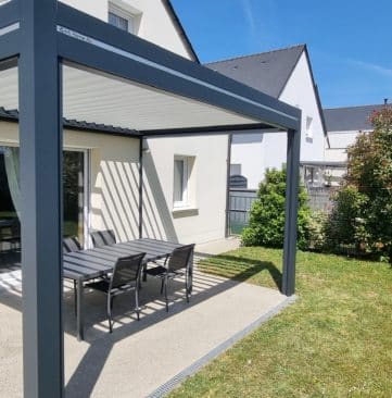 pergola bioclimatique outdoor project 49 seiches sur le loir