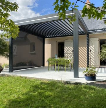 pergola bioclimatique outdoor project 49 erdre-en-anjou