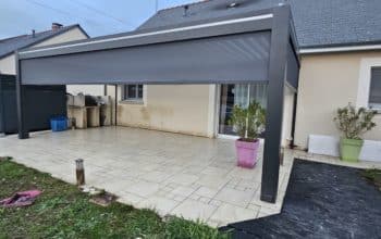 pergola bioclimatique outdoor project maine et loire