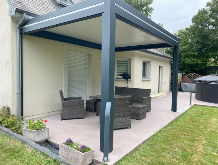 pergola bioclimatique 5x3 outdoor project 49 longuenee en anjou