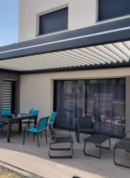 pergola bioclimatique montreuil juigne outdoor project 49